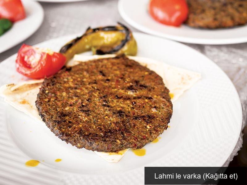 Lahmi le varka (Kağıtta et)