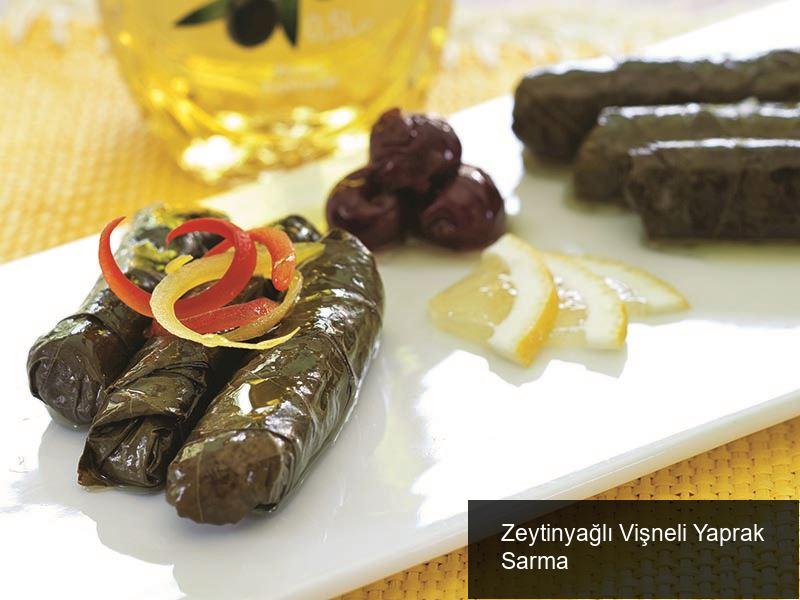 Zeytinyağlı Vişneli Yaprak Sarma