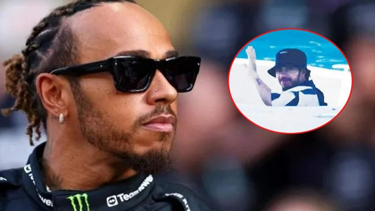 Yarış pilotu Lewis Hamilton Bodrum’da görüntülendi!