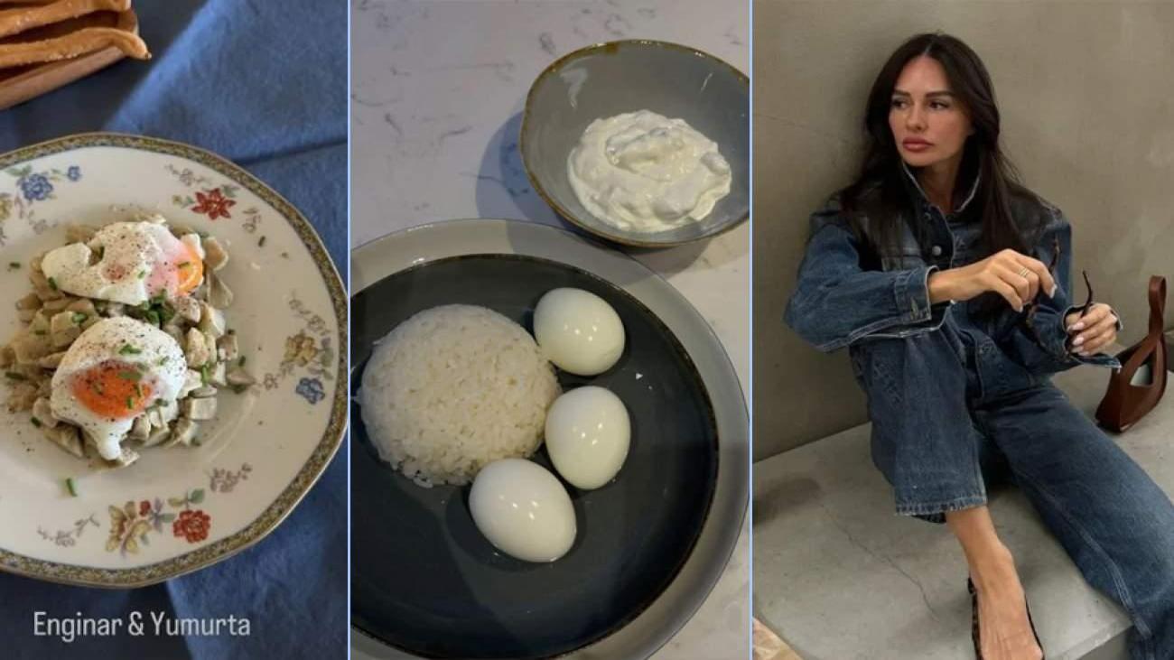 Yasemin Özilhan’ın yediği yemek herkesi şaşırttı!