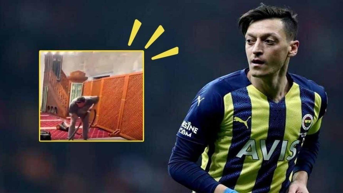 Mesut Özil Üsküdar’da cami temizlerken görüntülenmişti! Cami imamı ilk kez konuştu