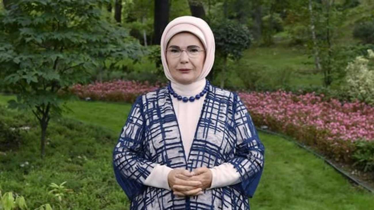 Emine Erdoğan Kiev’deki 4.Lider Eşleri Zirvesi’ne video mesaj gönderdi