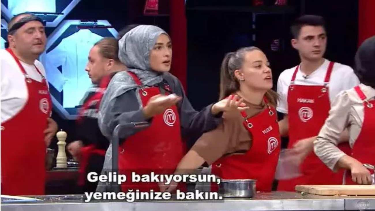 Masterchef’te gergin anlar! Beyza dayanamadı ve Onur’a çıkıştı