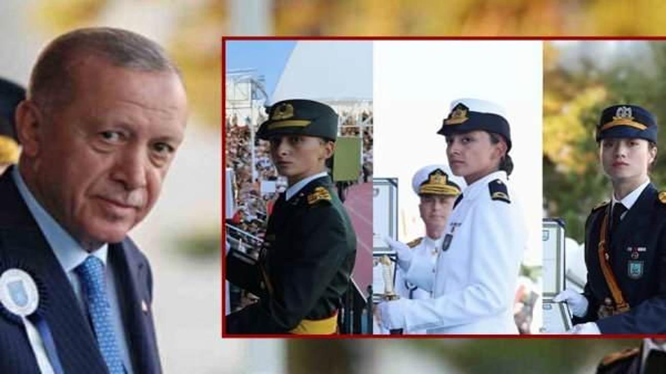 Türk Silahlı Kuvvetleri’nde bir ilk! Kadın Teğmenlerimiz’e Başkan Erdoğan’dan övgü dolu sözler