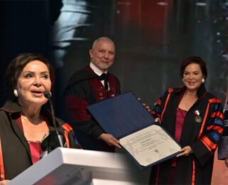 Türkan Şoray’a fahri doktora ünvanı verildi