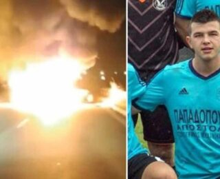 Yunan futbolcu Christos Kermelidis trafik kazasında hayatını kaybetti!