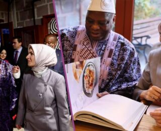 Bakan Göktaş Gine Cumhuriyeti Dışişleri Bakanı ile birlikte Afrika Kültür Evi’ni ziyaret etti