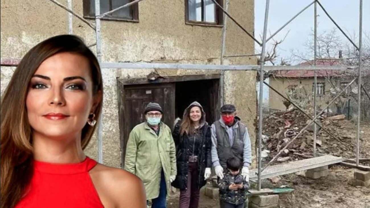 Burcu Kara’dan radikal karar! Yıkılmak üzere olan evi yapıp oraya yerleşti