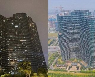 Çin’deki devasa apartmanda tam 20 bin kişi yaşıyor! İçinde yok yok