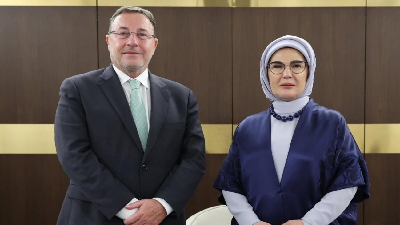 Emine Erdoğan BM Kalkınma Programı İcra Direktörü ile görüştü