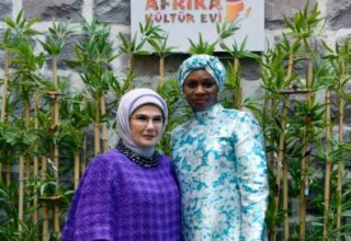 Emine Erdoğan Senegal Devlet Başkanı’nın eşi Marie Khone Faye’yi ağırladı