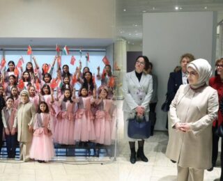 Emine Erdoğan’dan Kırgısitan’da anlamlı ziyaret!