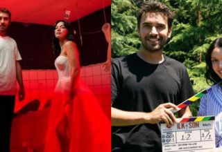 Hazal Subaşı ve Ulaş Tuna Astepe’ye tepkiler büyüyor! Kesilmiş bedenler arasında poz verdiler