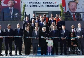 Emine Erdoğan, Hatay Engelli Sosyal Girişimcilik Merkezi’nin açılışını yaptı