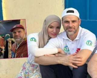 Gamze Özçelik ve Eşi Reshad Strik’in Üsküdar sokaklarında! Hayranlarını kırmadılar