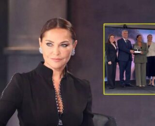 Hülya Avşar’a Zamansız Kadın Ödülü! Ödülü Bakan Bolat’ın elinden aldı