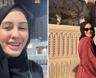 Sahra Işık eşiyle Umre’ye gitmişti! Hamile haberini duyurdu