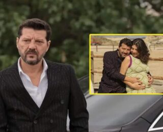 Ünlü oyuncu İlker Aksum’dan aile pozu: Ben, eşim ve hayatımızın rengi Lila’mız