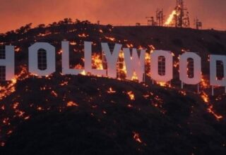 Los Angeles yanıyor! Hollywood yıldızları evlerinin yanışını izliyor