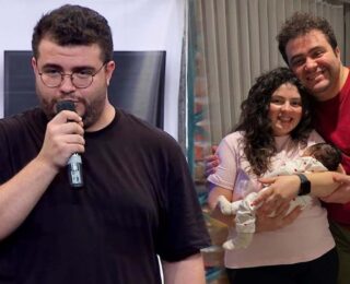 Ünlü oyuncu baba oldu! Safa Sarı minik kızı Dolunay ile aile pozu