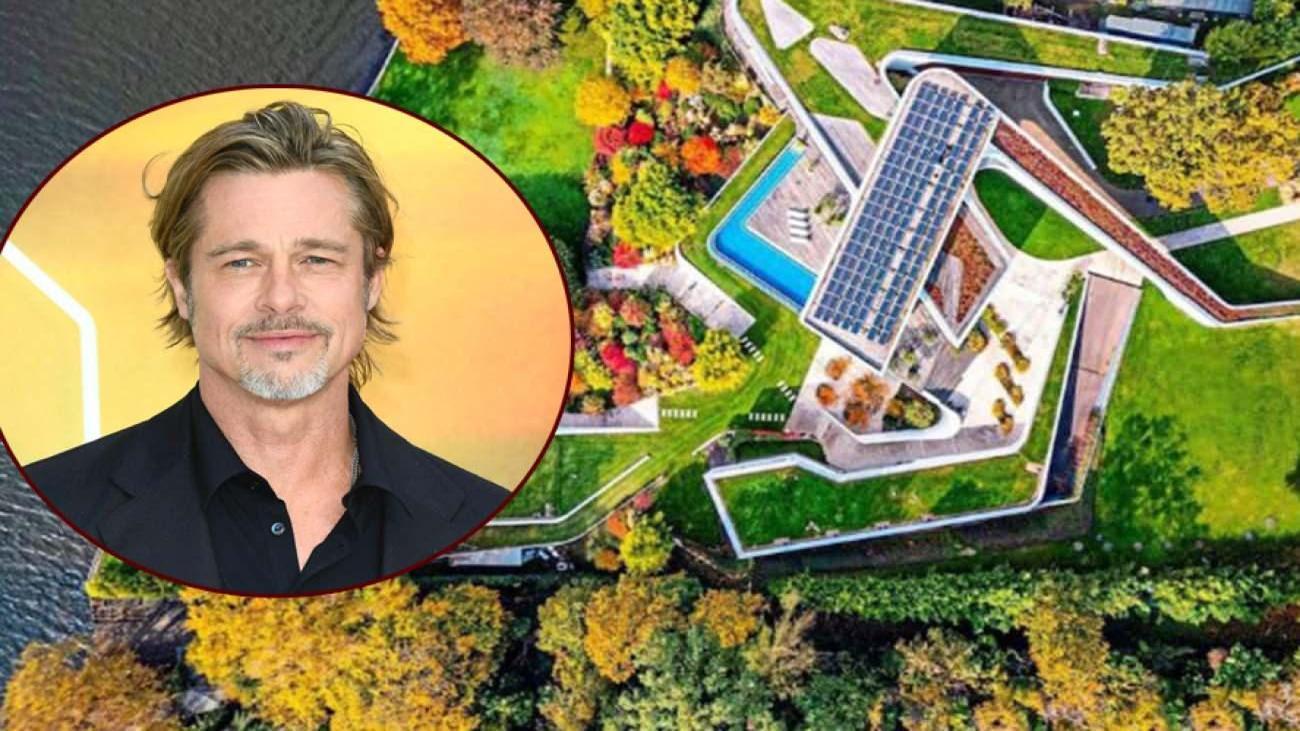 Brad Pitt’e ait Almanya’nın en pahalı villası rekor fiyata satılıyor! Resmen dudak uçuklatıyor