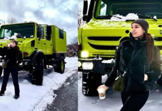 Fahriye Evcen’in 4×4 lüks aracının fiyatı dudak uçuklattı! Burak Özçivit 1 yıl önce almış