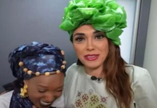 Zuhal Topal’ın Afrika tarzı programa damga vurdu