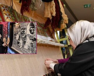 Emine Erdoğan’ın ilmek attığı Pazırık halısı açık artırmayla satıldı