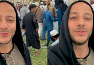 İsveçli Müslüman sanatçı Maher Zain’in ilahi söylediği anlar kalpleri ısıttı