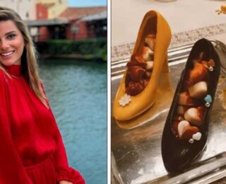 Nazlı Sabancı’nın iftar sunumu sosyal medyanın diline düştü: Ayakkabıda tatlı mı?
